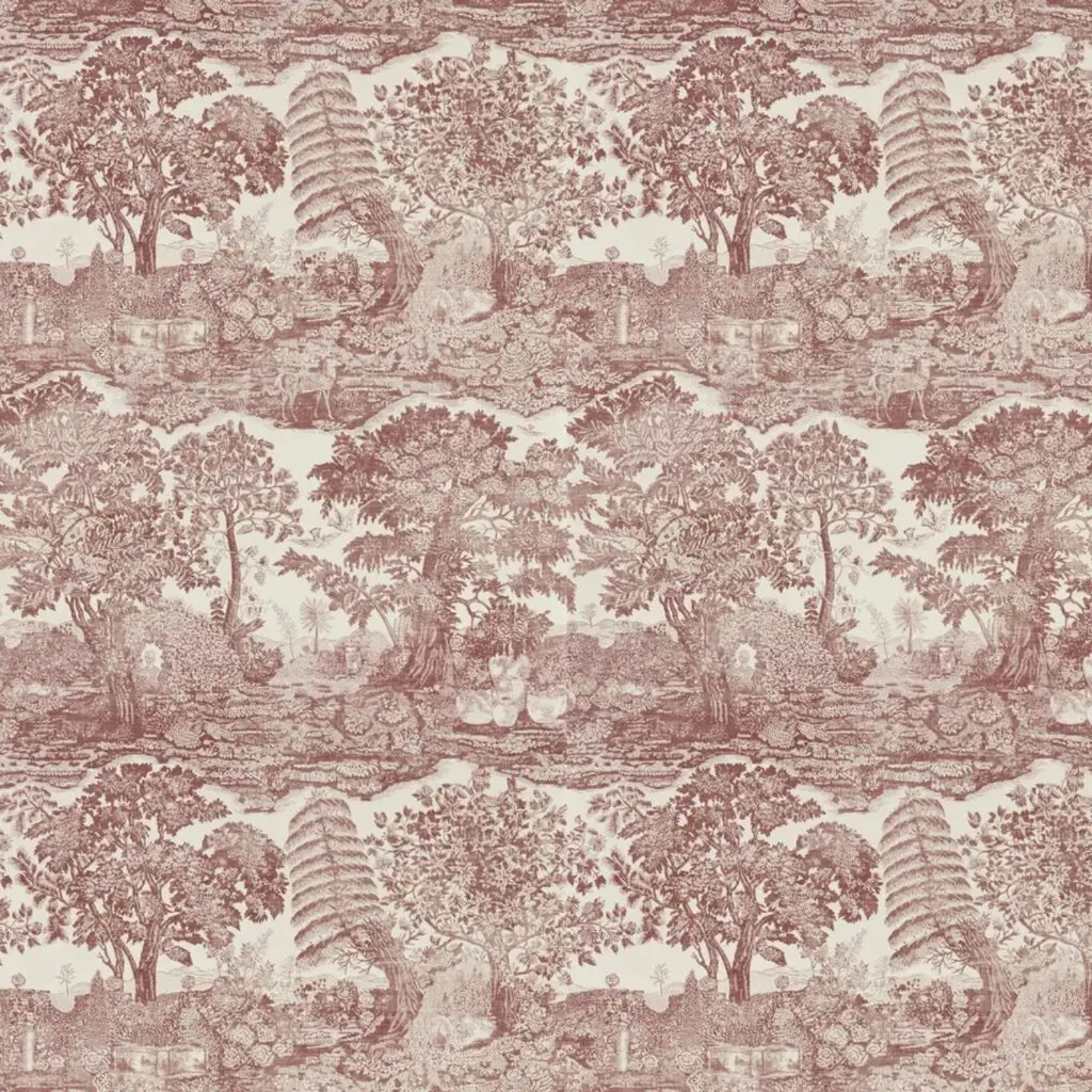 Sanderson Highgrove Toile wallpaper in Oak