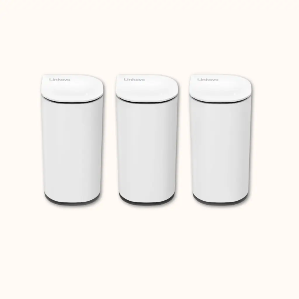 Linksys Velop Micro 7 mesh Wi-Fi system for fixing dead zones in an old house with plaster and stone walls