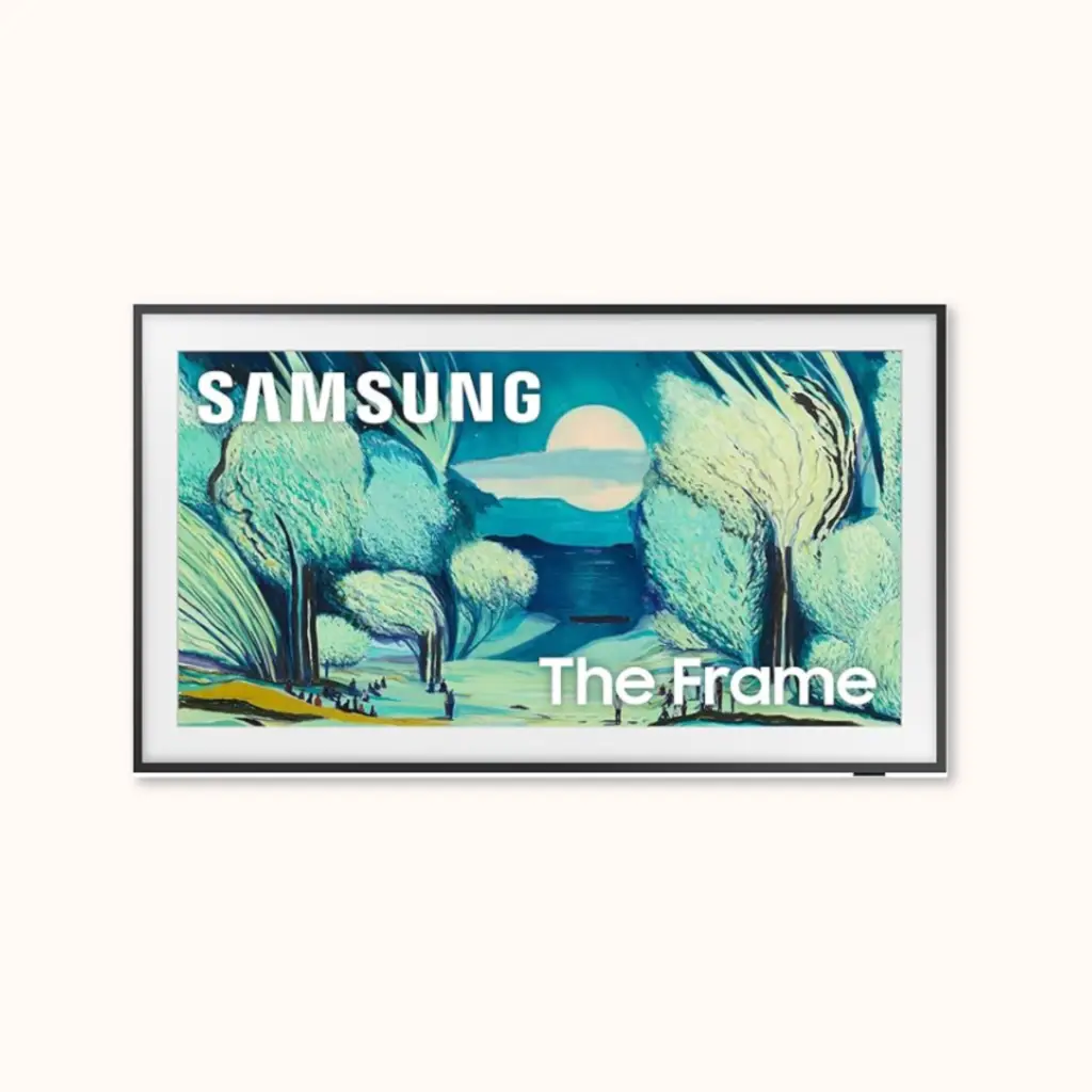 Samsung The Frame TV in art mode, a sneaky modern old house upgrade